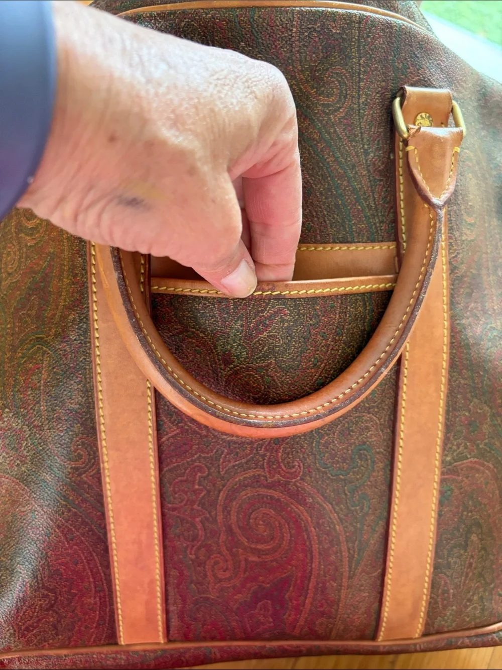 Etro duffel bag